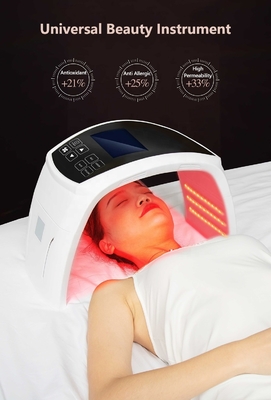 Compact Skin Led Facial Light Therapy for Acne Improvement Professional Grade