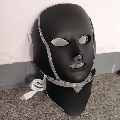 Plastic Mask Case 7 Colors LED Light Therapy for Skin Tightening and Wrinkle Reduction