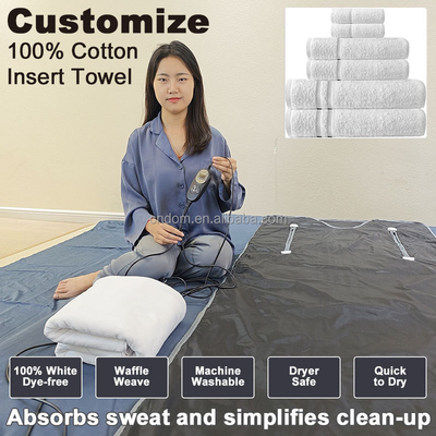 100-240V Waterproof Steaming Thermal Blanket for Far-infrared Sauna and Weight Loss