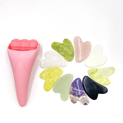 Cooling Face Roller for Face and Body Skin Care Set Massage Area Face Eye Body