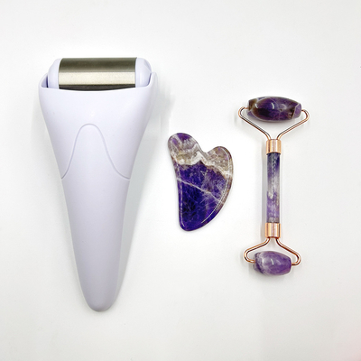 Cooling Face Roller for Face and Body Skin Care Set Massage Area Face Eye Body