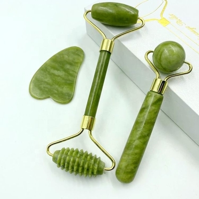 Face Lift Double Sided Jade Roller Massager for Natural Beauty and Face Lifting