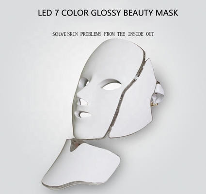Voltage 110V-240V 7 Color LED Face Mask Light Therapy for Skin Firming and Tightening