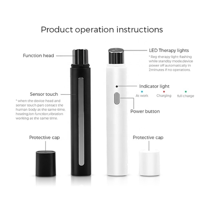Multifunctional Electronic Ion Therapy Eye Massager for Anti-Aging and Rejuvenation