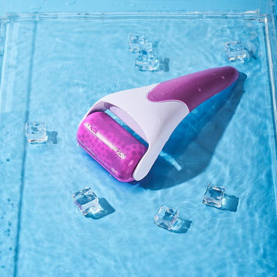 Facial Skin Rejuvenation Beauty Device Cooling Face Roller with Steel Ice Cream Roller