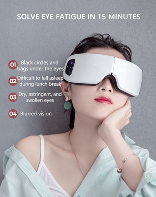 Wireless Eye Massager with Vibration Heat and Relaxing Music Product size 210*78*33mm
