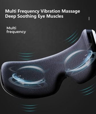 Wireless Eye Massager with Vibration Heat and Relaxing Music Product size 210*78*33mm