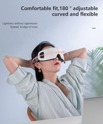 Wireless Eye Massager with Vibration Heat and Relaxing Music Product size 210*78*33mm