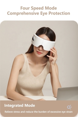 Experience Ultimate Rejuvenation with 4 Modes Soft Strong Eye Massager and Bluetooth