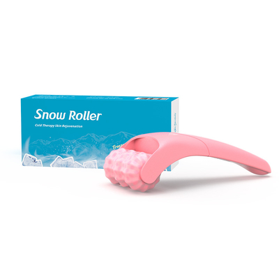 2024 Massage Facial Ice Roller with Silicone Case Target Area Face Anti-Puffiness