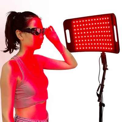 660nm 850nm Infrared Light Therapy Lamp for Face and Body 104 LEDs 2A Output Current