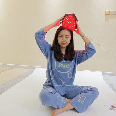 120 Lamp Beads Red Light Therapy Hat for Hair Growth 660nm 850nm Relieve Head Fatigue