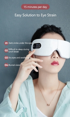 Bluetooth Eyecare Eye Massager for Rechargeable Fatigue Relief and Music Relaxation