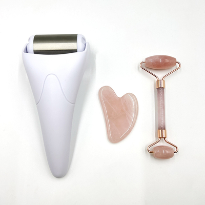 Roller Beauty Device for Skin Rejuvenation and Injury Relief Natural Face Jade Roller