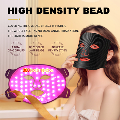 Deep Cleansing and Acne Treatment Facial Led Light Therapy Device with Compact Design