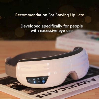 Rechargeable Eye Massager featuring Heat Compression and Vibration for Fatigue Relief