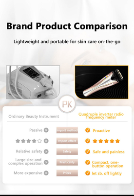 Waterproof Lotion Conduction Electrical USB Portable Face Lift Device for Beauty