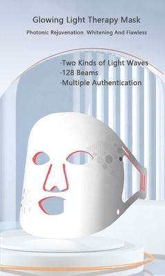 Portable Beauty Equipment LED Light Therapy Face Mask for Whitening and Acne Treatment