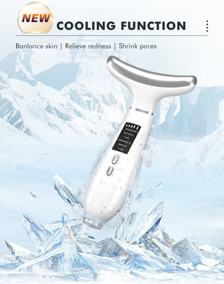 Anti-Aging Neck Face Beauty Device 4 Modes Rated Power 2.5W EMS Facial Lifting Device