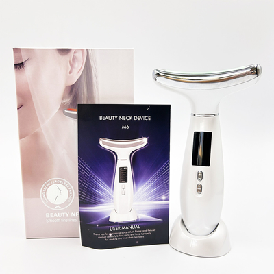 Anti-Wrinkle Neck Face Beauty Device with EMS Electrical Muscle Stimulation Technology