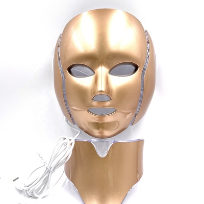 Face Target Area Moisturizing and Wrinkle Removal LED Mask with 7 Color Light Therapy