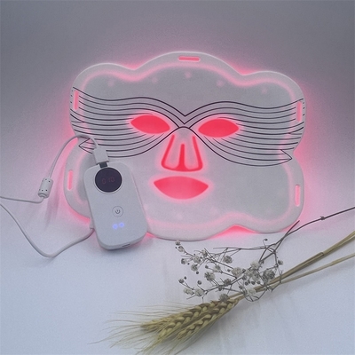 Hydrating Silicone Butterfly LED Face Mask Input Frequency 5V/1A 2600mAH Duration 10/20min