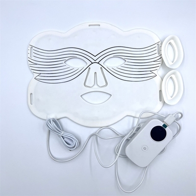 Target Area Nose Customized Shapes Silicone LED Face Mask for Whitening and More