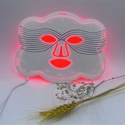 Target Area Nose Customized Shapes Silicone LED Face Mask for Whitening and More