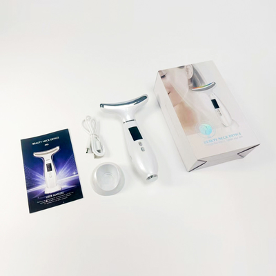Electric Neck Massager Anti-Aging Device for Wrinkle Reduction and Skin Rejuvenation