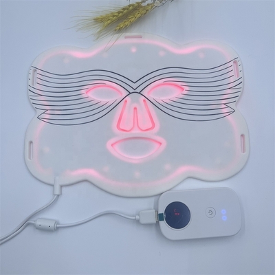 Target Area Nose Customized Shapes Silicone LED Face Mask for Whitening and More