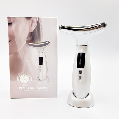 Electric Neck Massager Anti-Aging Device for Wrinkle Reduction and Skin Rejuvenation