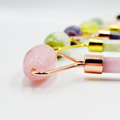 Custom Branded Box Resin Jade Roller and Xiuyan Stone Jade Massage Roller for Eyes