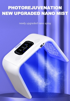 Face Target Area Waterproof LED Light Therapy Mask with Red Light Wand and Spray