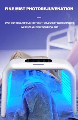 Face Target Area Waterproof LED Light Therapy Mask with Red Light Wand and Spray