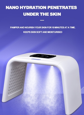 Face Target Area Waterproof LED Light Therapy Mask with Red Light Wand and Spray