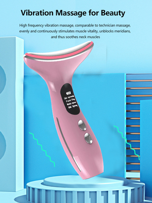 ABS Stainless Steel Face and Neck Lifting Beauty Device with Wrinkle Removal Function