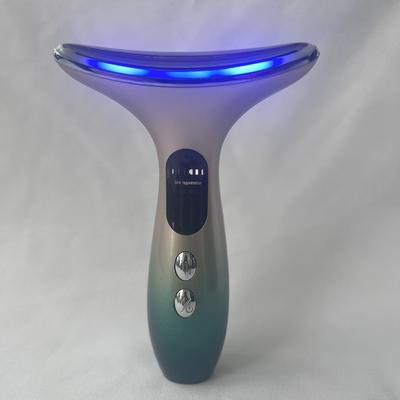 Multi-Function Beauty Eqiupment Neck Face Massage EMS Heated Vibration Beauty Device