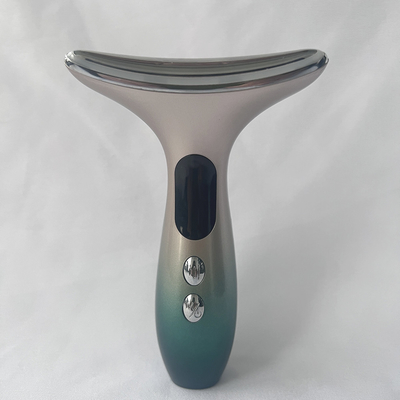 Multi-Function Beauty Eqiupment Neck Face Massage EMS Heated Vibration Beauty Device