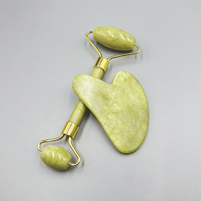 100% Natural Jade Stone Jade Roller for Argento Facial Microneedling and Guasha