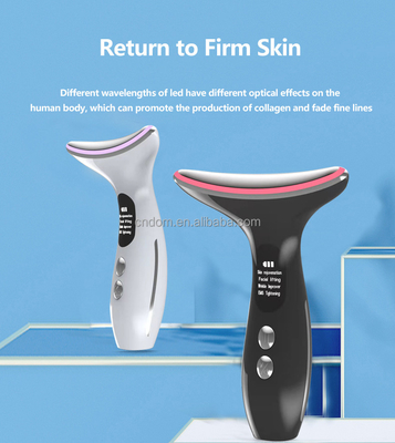 Multi-function Beauty Eqiupment for Face Neck Anti-Wrinkle EMS Heated Vibration Device