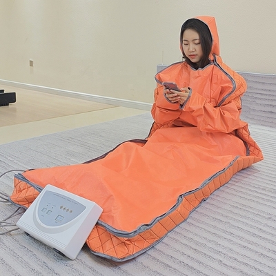 Red Light Infrared Sweat Sauna Blanket for Body Targeting and Customizable Weight Loss