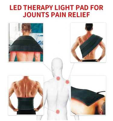 Waterproof 12V DC12V LED Red Light Therapy Mat for Pain Relief and Infrared Therapy
