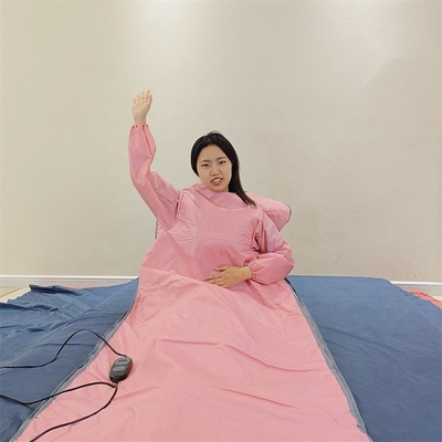 Customized Sauna Detox Blanket Firming Effect Small Footprint Convenient Zipper Design