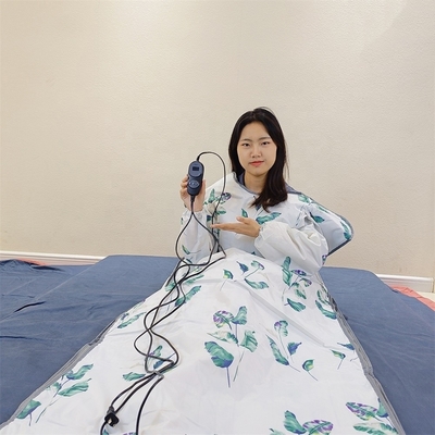 Customized Sauna Detox Blanket Firming Effect Small Footprint Convenient Zipper Design