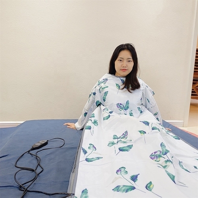 Customized Sauna Detox Blanket Firming Effect Small Footprint Convenient Zipper Design