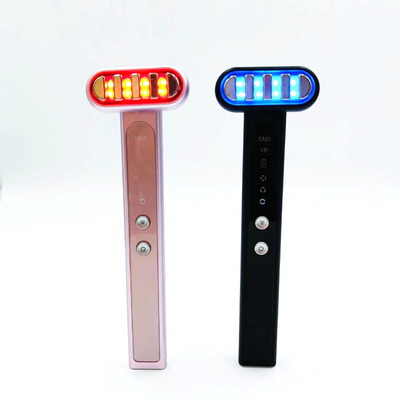 Metal PC plastic Eye Lip Therapy Wand Ems Vibrating Face Massager Lifting Eye ce fcc rohs