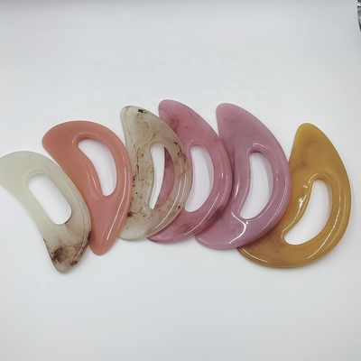 Customized Color Resin Gua Sha Massage Therapy Tools for Body Sculpting 20.5*8.7cm