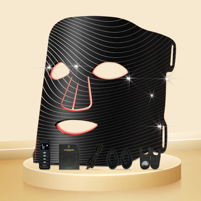 Home LED Light Therapy Mask 1060nm Red Facial Device for Compact and Portable Treatment
