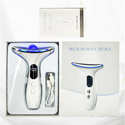 Effective Anti-Wrinkle Neck Face Device with RF Lifting and Skin Care Technology