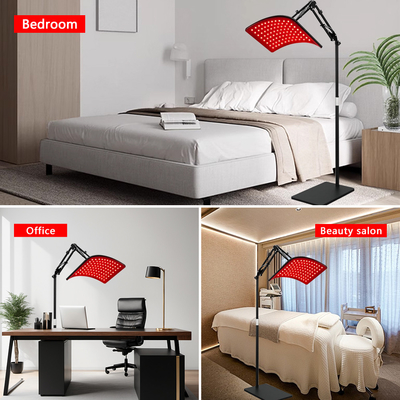 Pain Relief Red Light Therapy Panel with Stand and Customizable Output